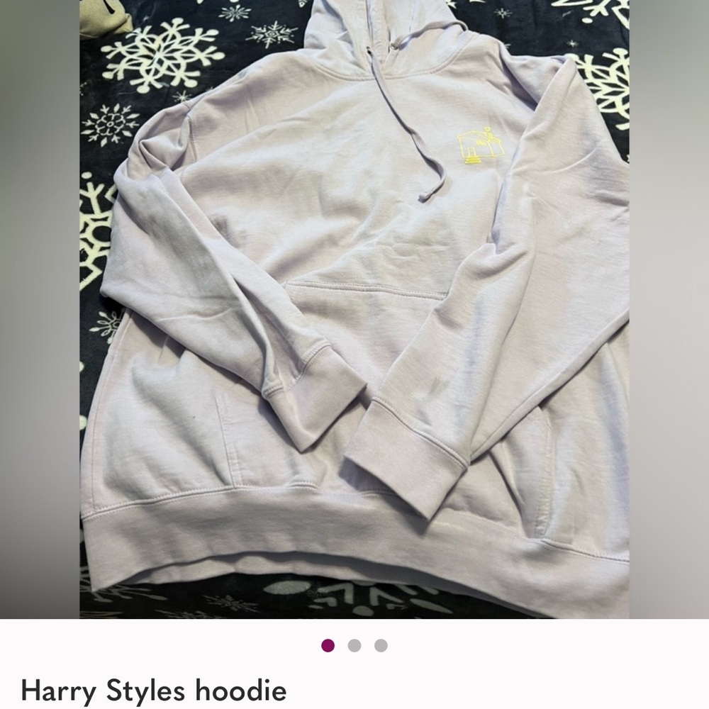 Harry Stiles lavender hoodie (women)